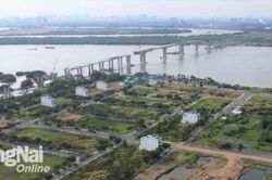 Hợp long cầu Nhơn Trạch trên đường Vành đai 3 - Thành phố Hồ Chí Minh trước Tết Nguyên đán 2025