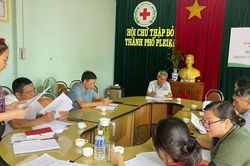 Cụm thi đua số 1 Hội Chữ thập đỏ tỉnh Gia Lai hoạt động nhân đạo hơn 26 tỷ đồng