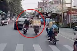 Danh tính nam thanh niên đạp ngã người đàn ông đi xe máy ở TP.HCM