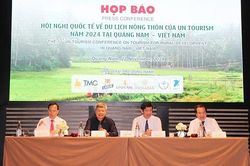 Hội nghị quốc tế về Du lịch Nông thôn của UN Tourism sẽ diễn ra tại Quảng Nam từ ngày 9-11/12
