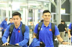 Đội tuyển Việt Nam lên đường sang Hàn Quốc tập huấn
