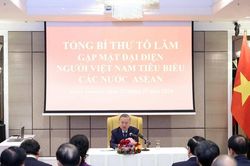 Tổng Bí thư: Kiều bào tiếp tục phát huy vai trò cầu nối Việt Nam và các nước