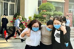 Sở Thông tin và Truyền thông thực tập phương án chữa cháy và cứu nạn cứu hộ