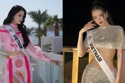 Miss Intercontinental 2024: Á hậu Bùi Khánh Linh thay đổi rõ rệt sau khi có sash
