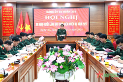Đảng ủy Sư đoàn 324 ra nghị quyết lãnh đạo thực hiện nhiệm vụ năm 2025