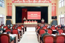 Đảng ủy Quân sự tỉnh ra Nghị quyết lãnh đạo thực hiện nhiệm vụ quân sự, quốc phòng năm 2025