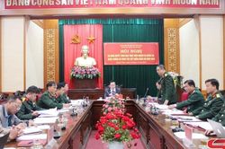 Hội nghị ra nghị quyết lãnh đạo thực hiện nhiệm vụ quân sự, quốc phòng năm 2025