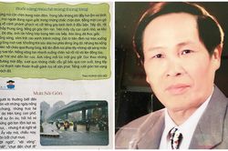 Nhà giáo Hoàng Hữu Bội: Bài tản văn nửa thế kỷ trong sách giáo khoa