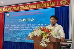 Nâng cao năng lực trong công tác tuần tra, bảo vệ rừng, bảo tồn đa dạng sinh