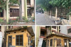 Chùm ảnh: Phố Tô Hiệu, Hà Đông, Hà Nội chỉ hơn 100m nhưng 'gánh gồng' nhiều trụ sở công bỏ hoang
