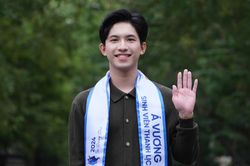 Nam sinh Sư phạm là Á vương Sinh viên thanh lịch 2024