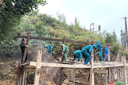 Những 'thợ xây' mang quân phục nơi địa đầu của Tổ quốc