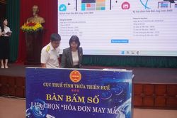 Thừa Thiên Huế: Lựa chọn được 30 cá nhân, hộ kinh doanh trúng thưởng hóa đơn may mắn quý II và quý III/2024