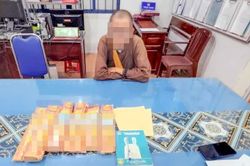 Người đàn ông 'giả sư' đi bán nhang, kêu gọi từ thiện