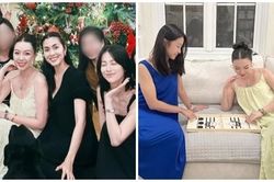 Băng Di - Phương Khánh dự tiệc ở nhà Tăng Thanh Hà