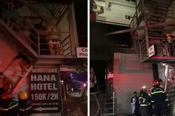 Đưa hơn 20 người thoát nạn khỏi vụ cháy khách sạn