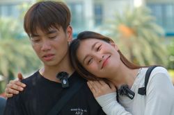 Rời game show, Hoa hậu Tiểu Vy khiến hot boy Trần Nhậm bật khóc