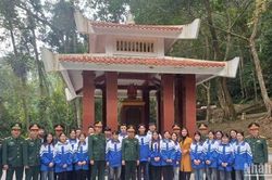 Chương trình 'Hành quân về nguồn' tại nơi thành lập Quân đội nhân dân Việt Nam