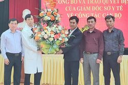 Vĩnh Phúc: Bổ nhiệm Giám đốc Trung tâm Y tế huyện Vĩnh Tường