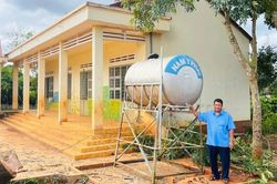 Ia Blang huy động nguồn lực xây dựng công trình dân sinh