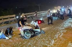Chấn chỉnh nhà thầu sửa chữa đường ẩu ở Thường Tín