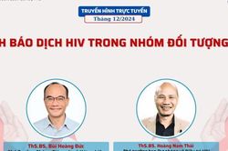 Truyền hình trực tuyến: Cảnh báo dịch HIV trong nhóm đối tượng trẻ