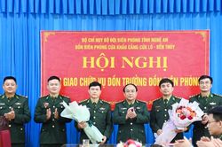 Thượng tá Nguyễn Tiến Dũng giữ chức Đồn trưởng Đồn Biên phòng cửa khẩu cảng Cửa Lò – Bến Thủy