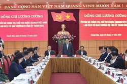 Tạo nền tảng vững chắc cho tỉnh Thanh Hóa phát triển nhanh và bền vững, cùng cả nước tiến vào kỷ nguyên mới