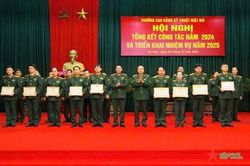 Trường Cao đẳng Kỹ thuật Mật mã hoàn thành xuất sắc nhiều nhiệm vụ năm 2024