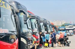 Hà Nội: Tăng phương tiện phục vụ đi lại của người dân dịp Tết