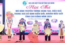 Gần 3.000 cán bộ cơ sở được tập huấn hướng dẫn, giám sát bình đẳng giới