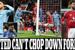 Chùm ảnh: Onana gây thảm họa, Man Utd thua sốc