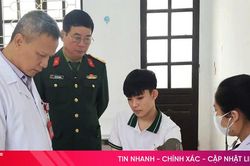 Hà Tĩnh đảm bảo tiến độ và chất lượng khám tuyển nghĩa vụ quân sự