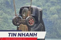 TIN NHANH: Thông tin bất ngờ vụ thi thể trong ô tô dưới hồ ở Hòa Bình