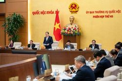 Khai mạc Phiên họp thứ 40 của Ủy ban Thường vụ Quốc hội