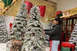 Nhu cầu trang trí trọn gói tăng cao, thị trường bán lẻ đồ trang trí Noel trầm lắng