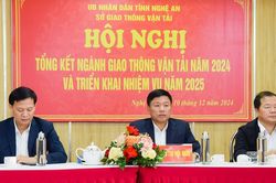 Ngành Giao thông vận tải Nghệ An triển khai nhiệm vụ năm 2025