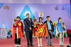 Vận động viên đội tuyển cờ vua Thái Ngọc Tường Minh (Đồng Nai) đạt danh hiệu Nữ kiện tướng FIDE