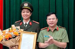 Thượng úy Phạm Thanh Tú giữ chức Phó trưởng Ban Thanh niên Công an tỉnh Gia Lai