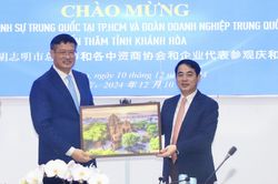 Bí thư Tỉnh ủy Nghiêm Xuân Thành tiếp Tổng Lãnh sự Trung Quốc