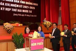 Quảng Ninh có tân Chủ tịch Hội đồng nhân dân, Chủ tịch Ủy ban nhân dân