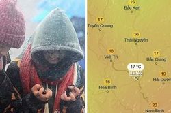 Miền Bắc đón Noel và Tết Dương lịch trong mưa rét, nhiệt độ Hà Nội thế nào?