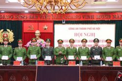 Bí thư Thành ủy Hà Nội biểu dương Công an thành phố Hà Nội lập chiến công xuất sắc
