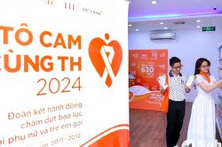 Tô cam cùng Quỹ Vì tầm vóc Việt - Chấm dứt bạo lực đối với phụ nữ
