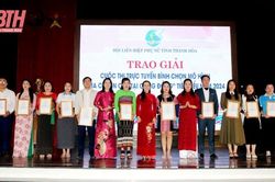 Trao giải Cuộc thi trực tuyến bình chọn mô hình 'Địa chỉ tin cậy tại cộng đồng' tiêu biểu, năm 2024