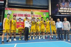 CLB bóng rổ Thanh Khê đoạt cúp vô địch Giải bóng rổ các câu lạc bộ mở rộng năm 2024