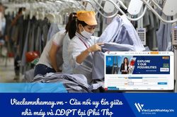 Vieclamnhamay.vn - Cầu nối uy tín giữa nhà máy và lao động phổ thông tại Phú Thọ