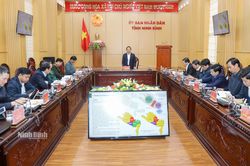 Báo cáo về Đề án 'Xây dựng Ninh Bình là thành phố trực thuộc Trung ương với đặc trưng đô thị di sản thiên niên kỷ'