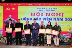 Hội nghị cộng tác viên Báo Cao Bằng năm 2024