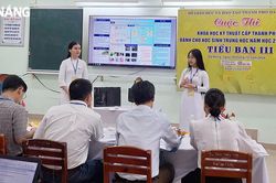 190 dự án tham gia Cuộc thi Khoa học kỹ thuật cấp thành phố